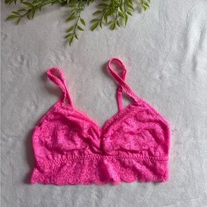❤️ PINK Victoria's Secret | Pink Lace Bralette